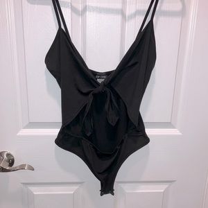 Front tie bodysuit